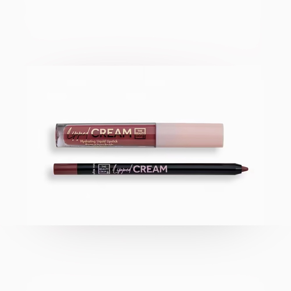 The Beauty Crop Lippie Cream Liquid Lipstick & Lip Liner - Mauve Rose